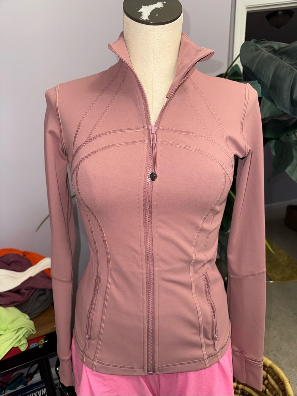 lululemon Define Jacket - Dusty Rose Mauve Pink - Size 6 NEW